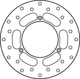 Диск тормозной передний RM  - 1