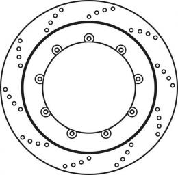 Диск тормозной передний  - 1