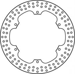 Диск тормозной передний  - 1