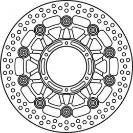 Диск тормозной передний  - 1