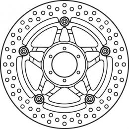 Диск тормозной передний  - 1