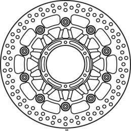 Диск тормозной передний  - 1