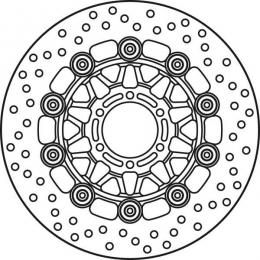 Диск тормозной передний  - 1