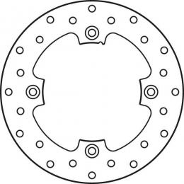 Диск тормозной задний DR/125/450  - 1