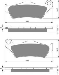 Изображение продукта Тормозные колодки дисковые 292 S33 