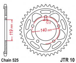 Изображение продукта Звезда ведомая JTR10 45 