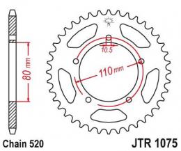 Изображение продукта Звезда ведомая JTR1075 36 