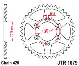 Изображение продукта Звезда ведомая JTR1079 62 