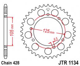 Изображение продукта Звезда ведомая JTR1134 48 