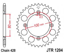 Изображение продукта Звезда ведомая JTR1204 46 