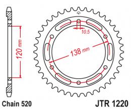 Изображение продукта Звезда ведомая JTR1220 36 