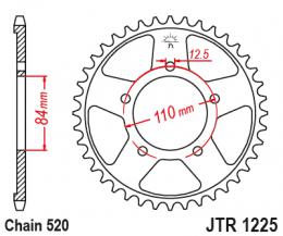 Изображение продукта Звезда ведомая JTR1225 36 