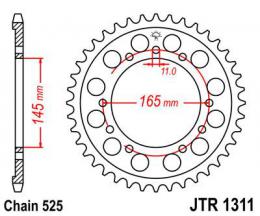 Изображение продукта Звезда ведомая JTR1311 43 