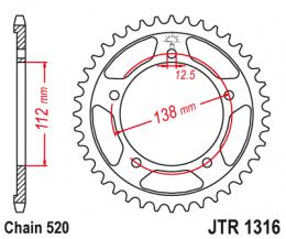 Звезда ведомая JTR1316 41  - 1