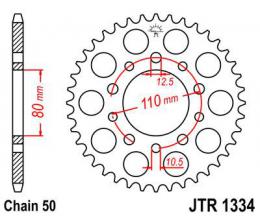 Изображение продукта Звезда ведомая JTR1334 36 