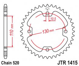 Изображение продукта Звезда ведомая JTR1415 37 