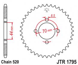 Звезда ведомая JTR1795 24  - 1