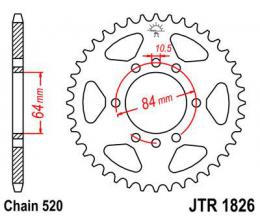 Изображение продукта Звезда ведомая JTR1826 46 