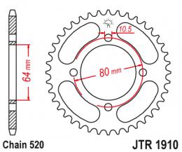 Звезда ведомая JTR1910 32  - 1