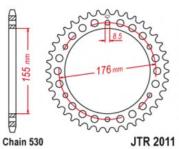 Звезда ведомая JTR2011 42  - 1