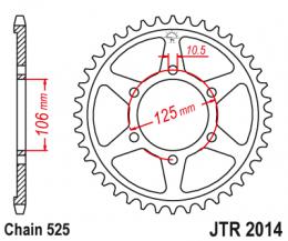 Изображение продукта Звезда ведомая JTR2014 37 