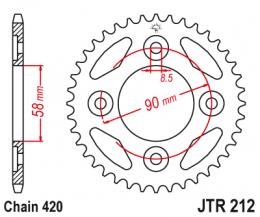 Изображение продукта Звезда ведомая JTR212 34 