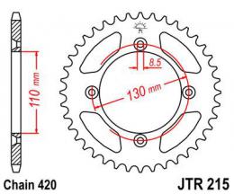 Изображение продукта Звезда ведомая JTR215 49 