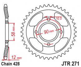 Звезда ведомая JTR271 50  - 1