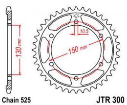 Изображение продукта Звезда ведомая JTR300 39 