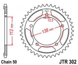 Изображение продукта Звезда ведомая JTR302 39 