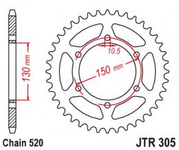 Звезда ведомая JTR305 46  - 1