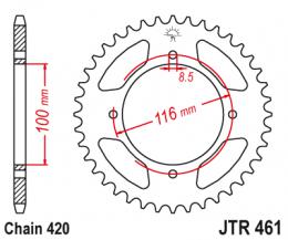 Изображение продукта Звезда ведомая JTR461 48 