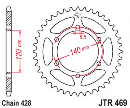 Изображение продукта Звезда ведомая JTR469 44 