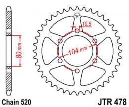 Звезда ведомая JTR478 42  - 1