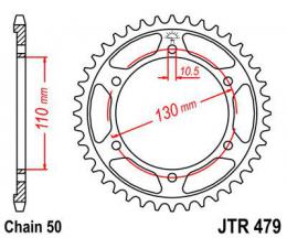 Изображение продукта Звезда ведомая JTR479 38 