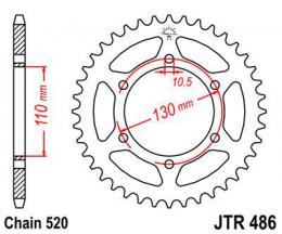 Звезда ведомая JTR486 38  - 1