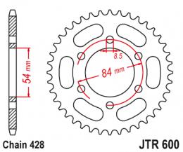 Изображение продукта Звезда ведомая JTR600 52 