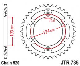 Изображение продукта Звезда ведомая JTR735 37 