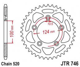 Изображение продукта Звезда ведомая JTR746 43 