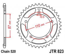 Изображение продукта Звезда ведомая JTR823 39 