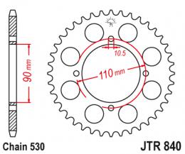 Звезда ведомая JTR840 38  - 1