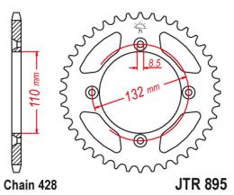 Изображение продукта Звезда ведомая JTR895 49 