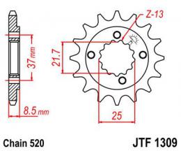 Звезда ведущая JTF1309 13  - 1