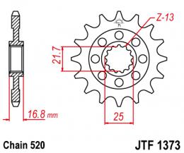 Звезда ведущая JTF1373 16RB  - 1