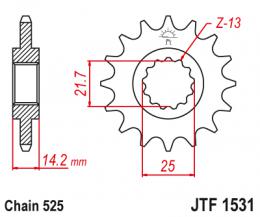 Изображение продукта Звезда ведущая  JTF1531 15 