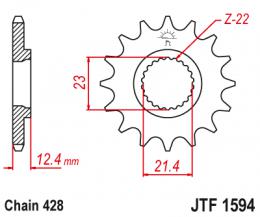 Изображение продукта Звезда ведущая  JTF1594 15 