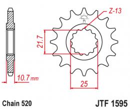 Звезда ведущая  JTF1595 15  - 1