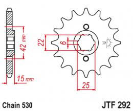 Изображение продукта Звезда ведущая  JTF292 16

			Снято с производства 