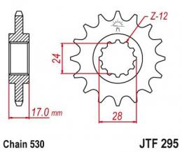 Изображение продукта Звезда ведущая  JTF295 14 