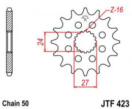 Изображение продукта Звезда ведущая JTF423 17 